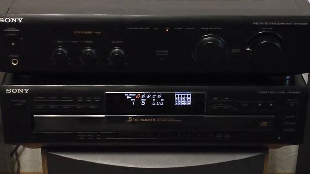 Sony CDP-CE405, Sony CDP-590, Sony TA-FE300R, Tehnics SB-EX3.