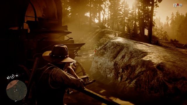 Red Dead Redemption отбиваю украденный дилижанс))