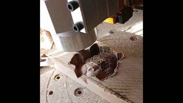 Работа ЧПУ с новым шпинделем.