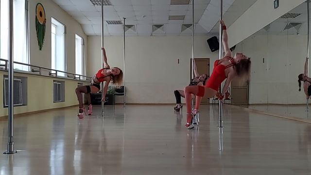 Exotic Poledance. Алеся Счастная. Moonlight