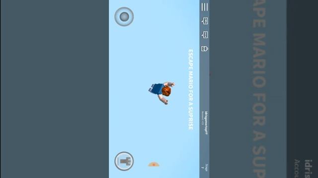 Убегаю от Марио ///Roblox