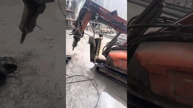 Робот - разрушитель выполнил свою работу, завод Аханга