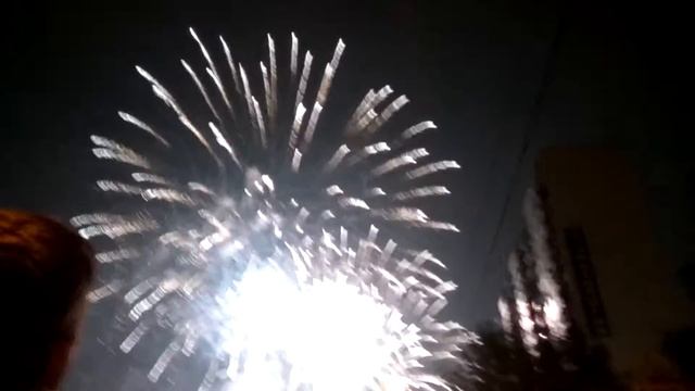 Пятый салют 24 июля фестиваль салюта/Part 5 24july In Mariono Moskow Fireworks