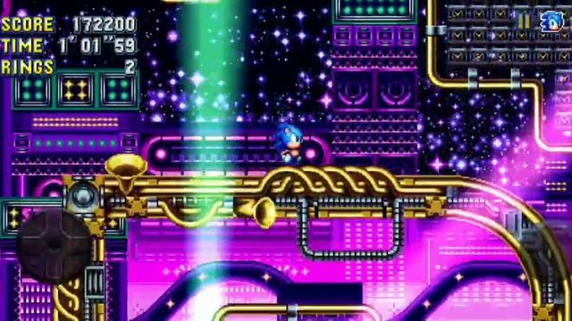 соник мания #2 босс метал соник прохождение за Соника