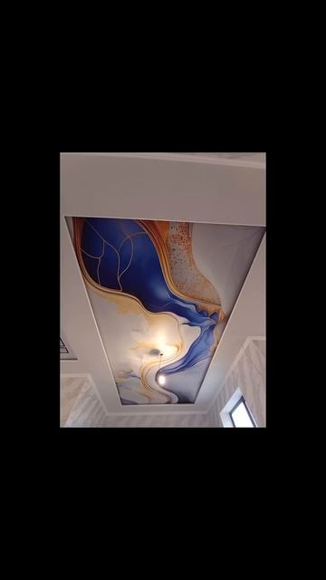 Натяжной потолок #прикол #3d