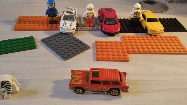 мультик лего гонки