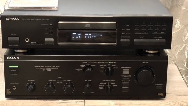 Kenwood DP-1050 - демонстрация работы и внутреннее устройство .