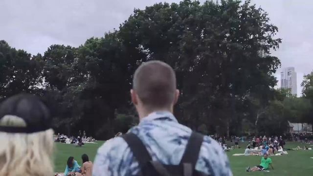 New York New York - солнечный и туманный