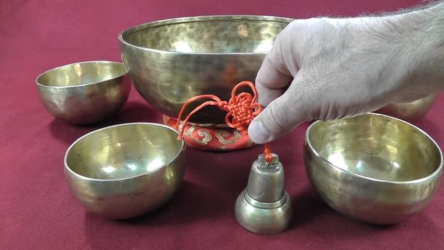 Комплект поющих чаш Антик