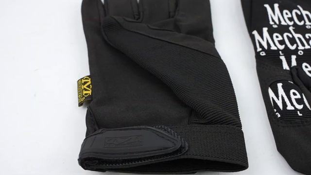Перчатки Mechanix черно-белые