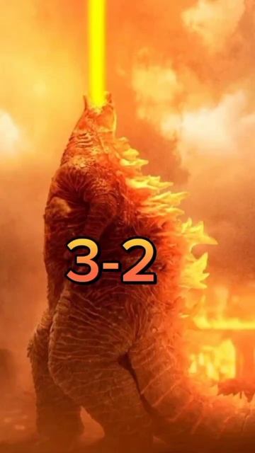 термо Годзилла 2023 Vs огненой Годзилла 1995