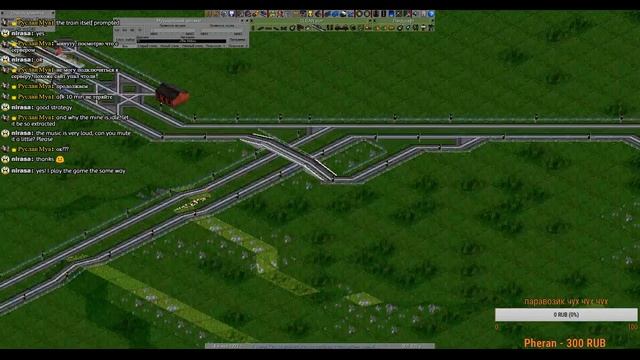 OpenTTD: Рандом на Welcome Server с чистого листа