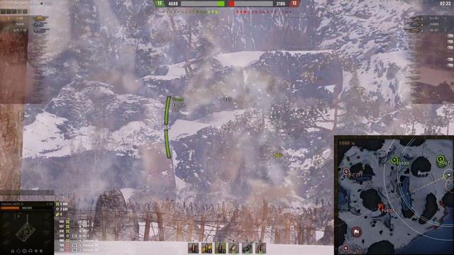 E 100, Заполярье, Аркада игра в снежки