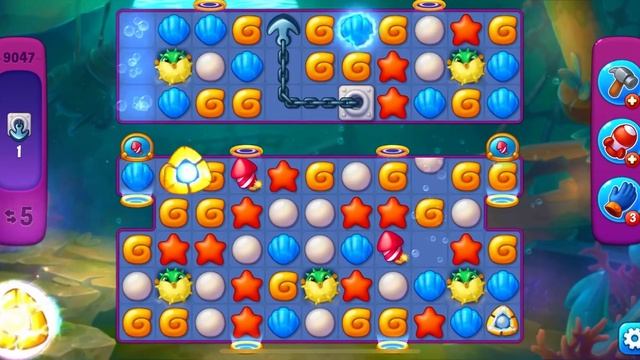 Как пройти уровень 9047🧨 Fishdom🐠🐬🐡 LEVEL 9047🙌🏼