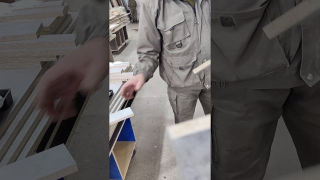 Кромкооблицовачный станок филато 264 л в работе