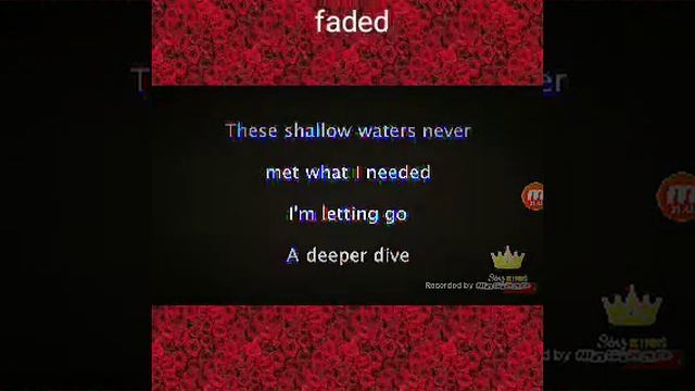 FADED караоке