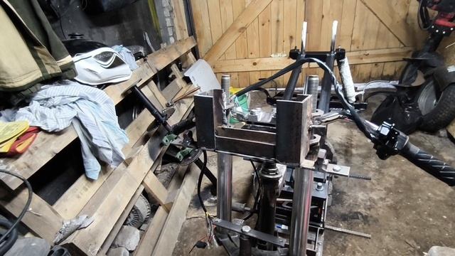 Самодельный трицыкл на базе двигателя от мотоблока. 3 часть.