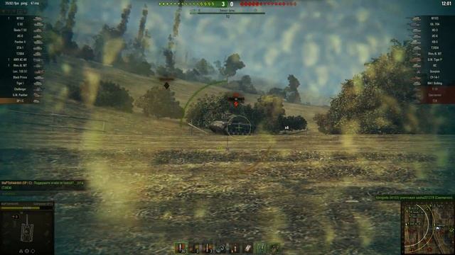 9k света на шпице - горящая Прохоровка