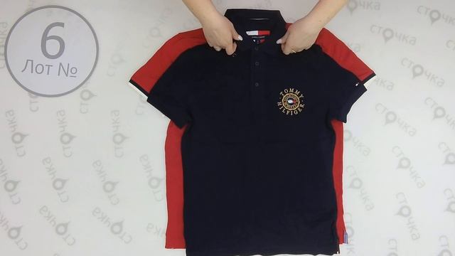 T-shirts TOMMY HILFIGER Polo 6, Цена за ед.: 14.04 сток одежда оптом
