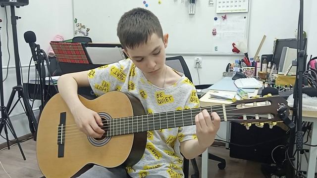 Там, за туманами ( классическая гитара)