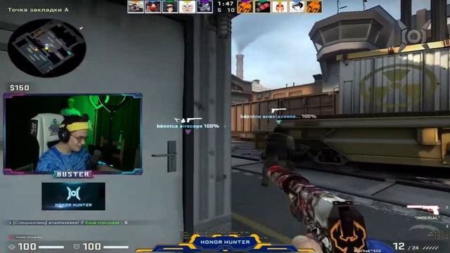 ЗАРУБА BUSTER VS HARD PLAY / БУСТЕР ПРОТИВ ХАРД ПЛЕЯ В КС ГО