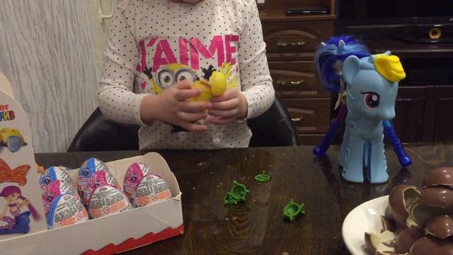 Kinder сюрприз, халк и железный человек 2 часть