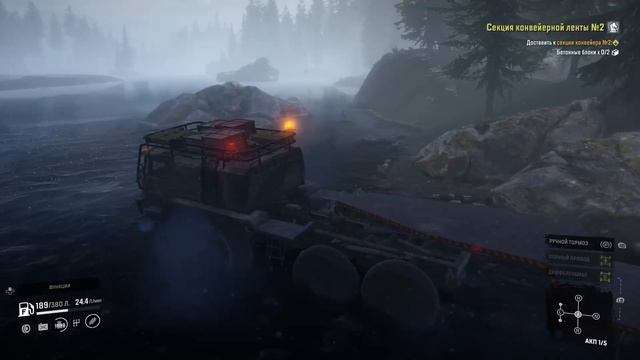 SnowRunner (hard Mode) – #69 Юкон, подтопл. предгорья, лента №2