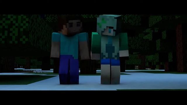 ♫ ПЕСНЯ ПРО МАЙНКРАФТ   'В любовь стоит верить' Майнкрафт анимация