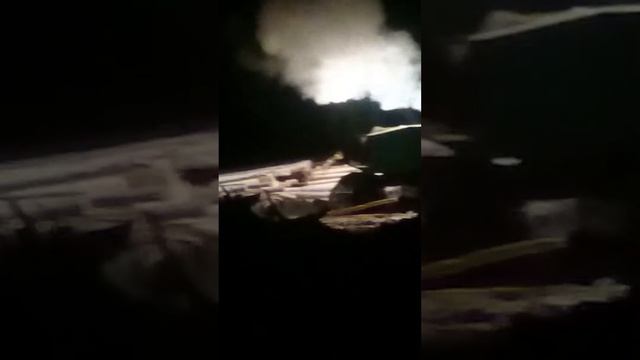 Сибирь, ночная Погрузка  ( погрущик 2054)