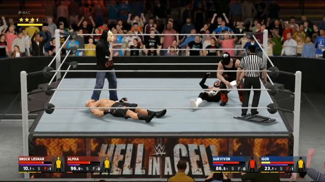 WWE2k17 - Матчи на заказ #15