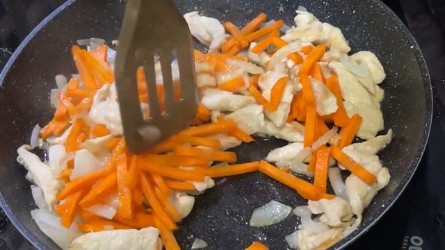 МЯСО С БАКЛАЖАНАМИ И БОЛГАРСКИМ ПЕРЦЕМ!!!