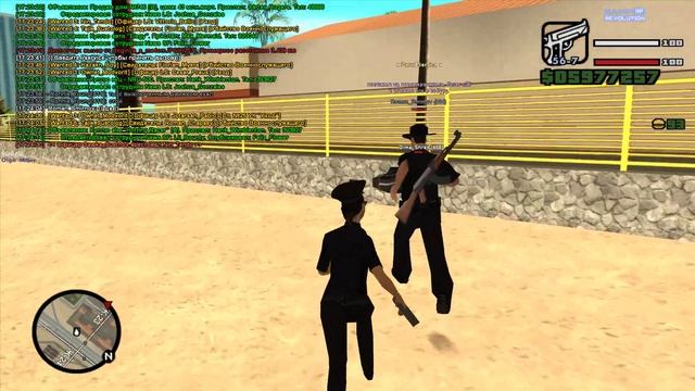 Покрывательство (блат) читера администратором Samp-rp Revolution