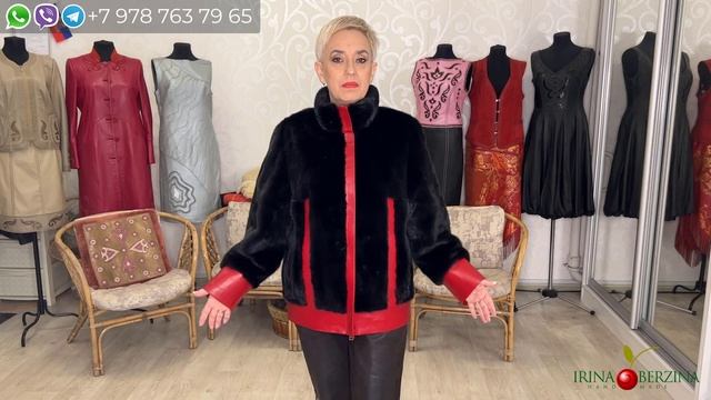 Элегантное обновление: Пошив норковой куртки с красно