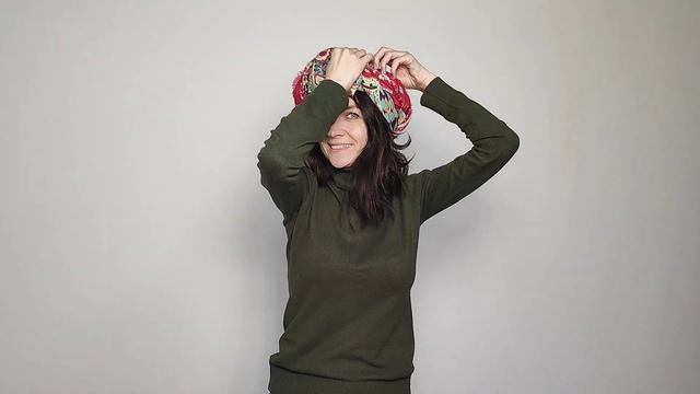 5 Красивых способов завязать большой шарф на голове | Н