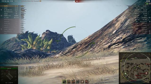 Объект 140, Аэродром, Стандартный бой