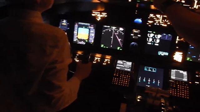 Мой полёт на тренажере самолета