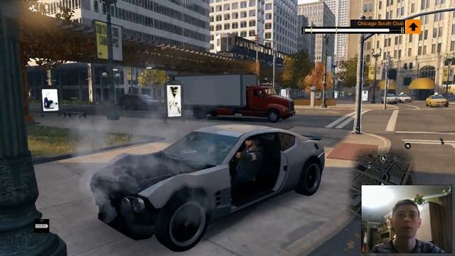 Watch Dogs Bad Blood тупо водим транспорт