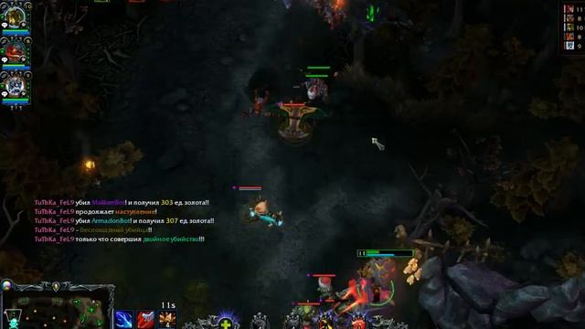 Heroes Of Newerth Part 10 Ганг с леса за Кейна