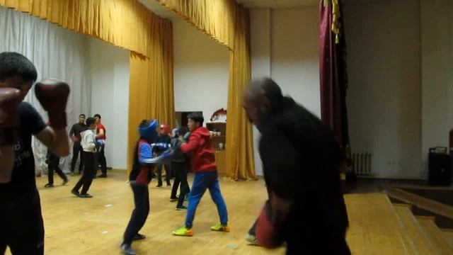 Бокс. Тренировочный бой. (4)