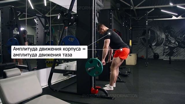 Румынская тяга в Смите с акцентном на хамстринги