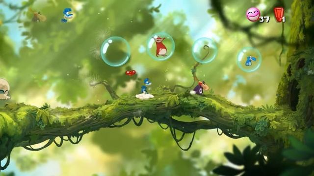 Rayman Origins : новая локация  3 серия