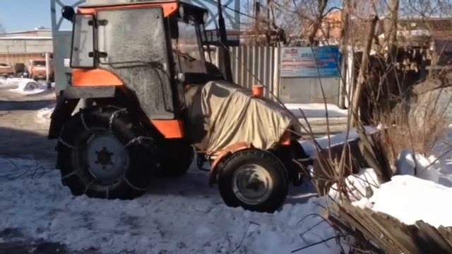 Дергаем трактор динамической стропой