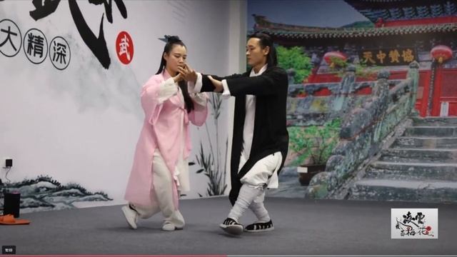 男女双人太极拳，Thái Cực Nam Nữ Múa đôi, Тай-чи парный танец Уда
