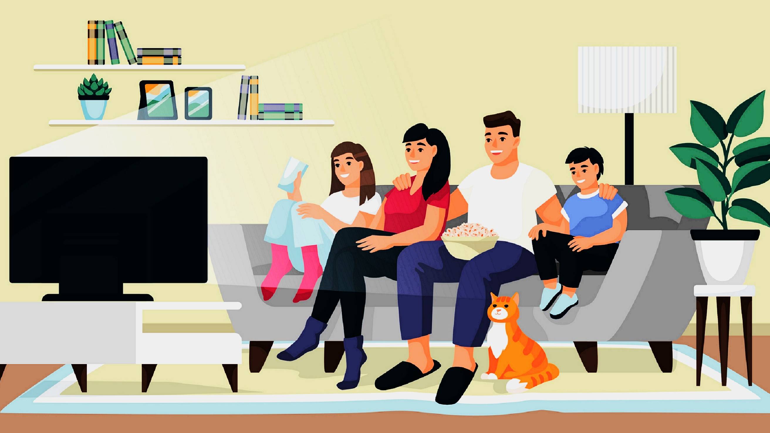 Наш семейный кинозал