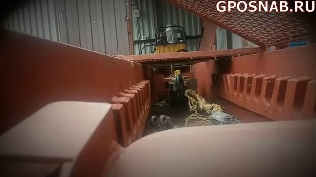 Стенд для испытания стропов на разрыв