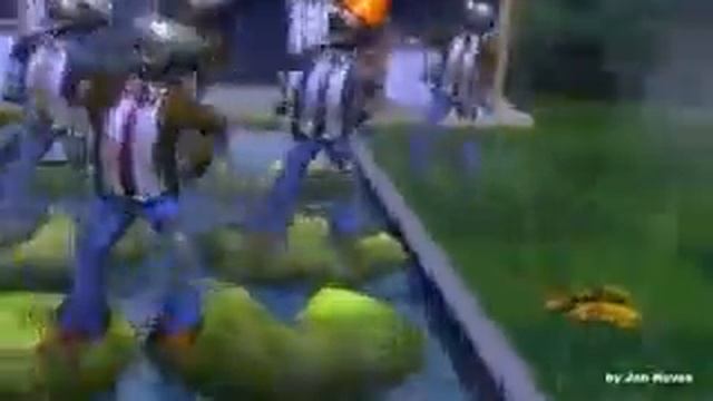 Растения против зомби Gangnam Style
