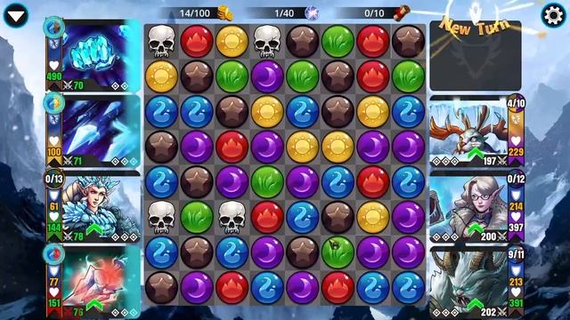 Gems Of War Ледяные Горы Испытание 350