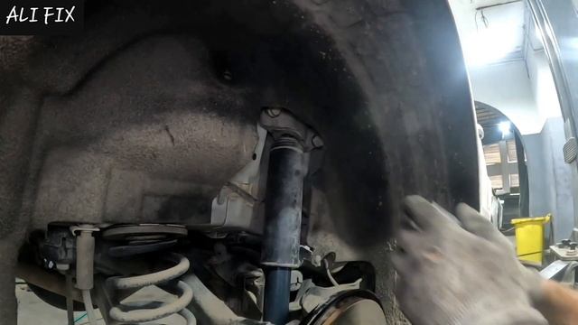 замена заднего амортизатора (стойки) ... chevrolet impala 2014-2020