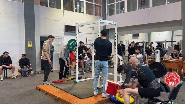 Пауэрспорт - Жим штанги стоя. Юноши | Юниоры Турнир | II Ч