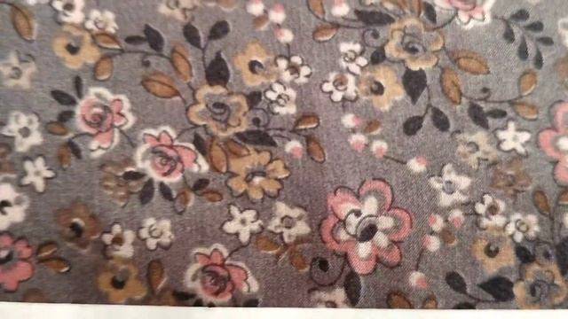 Муслин Шелковый с цветами б 45